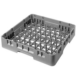 CAMBRO | CAMRACK® - Bulaşık yıkama sepeti / Tabak yıkama 1/1 - 5x9 bölmeli - 500x500 mm - Gri