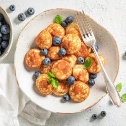 Bakplaten voor wafelijzer WEERM2 - Vorm: Poffertjes