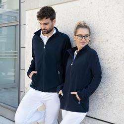 KARLOWSKY | Herren Workwear Fleecejacke Warm-Up - Marine - Größe: XXL