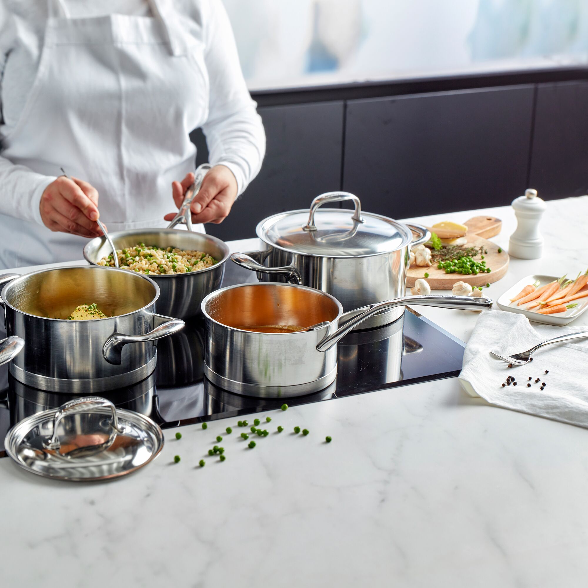 DEMEYERE | ATLANTIS 7 - Casserole sans couvercle - Ø 160mm - inox 