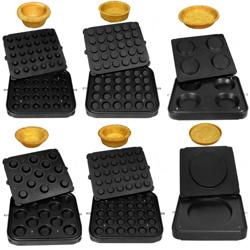 (6 pcs) Tartlet Mould Plates - Round - compatible with Tartlet machine TMPIC
