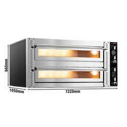 Forno elettrico per pizza - 9+9x 30cm - manuale