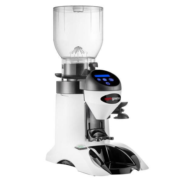 Moulin à café – 2 kg – 63 dB – Avec dosage automatique – Blanc
