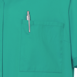 KARLOWSKY | Korte Mouw Dames Tuniek Essential - Smaragdgroen - maat: 44