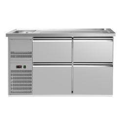 Barkoelkast PREMIUM PLUS - 1550x700mm - 4 laden