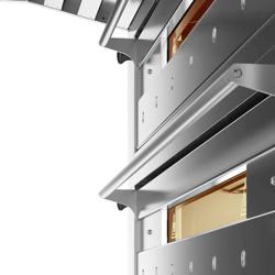 فرن بيتزا كهربائي - 4+4× 33 سم - يدوي 