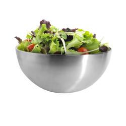 (12 pcs) Salad Bowl - Stainless Steel - Ø 130mm