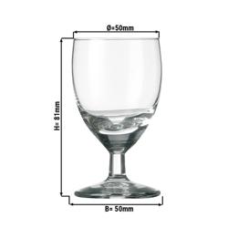 (6 komada) Čaša za schnapps - GILDE - 60 ml 