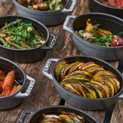 STAUB | Mini Cocotte Round Enamelled Cast Iron Casserole Dish – Ø 110 mm – Graphite Grey