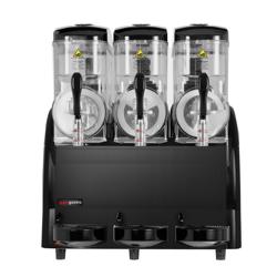 Commercial Slush Machine - 3x 12L - 1.15kW - Black