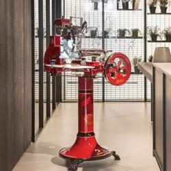 BERKEL | Vliegwielmachine Tribute - Mes: Ø 300mm - Rood - incl. onderstel