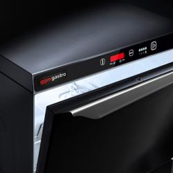 Myčka nádobí a lahví - Digitální - 7,45 kW - s Čerpadlem mycího prostředku a leštidla - podbarová/podstolová - koš 500 x 500 mm - výška vkládání 360 mm
