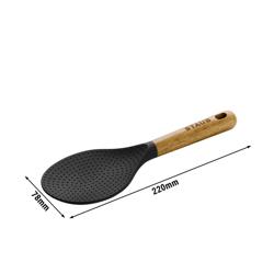 STAUB | Pilav kaşığı - 220mm - Silikon - Siyah