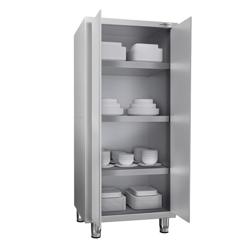 Commercial Tall Crockery Cupboard PREMIUM - 800x600mm - 2 Double Doors - Height: 1800mm