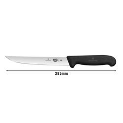 VICTORINOX | Narrow Carving Knife – 15 cm Blade - Ice-Hardened Stainless Steel - Fibrox Handle - Black