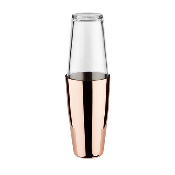 (6 pièces) Shaker Boston - set 2 pièces - inox - 0,7 litre