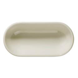 (6 Stück) TEOS - Schale oval - Länge: 200mm - Creme