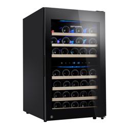 Cantinetta Vino Professionale - Lamiera preverniciata - Doppia temperatura - Refrigerazione ventilata - 120L - max. 45 bottiglie (0,75L)