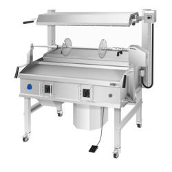 Elettrico Macchina per Cag Kebab professionale - 14 kW - max 85kg - orizzontale - Da pavimento
