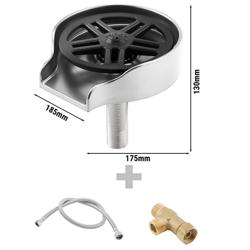 Countertop Bar Glass Rinser – 110×125×100 mm - G3/8" - Flexible Hose - No Drip Tray