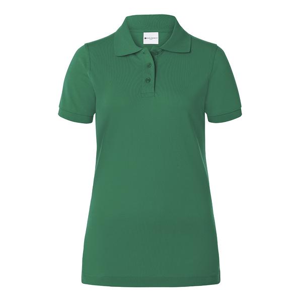 (6 stuks) KARLOWSKY | Dames Werkkleding Poloshirt Basic - Bosgroen - maat: S