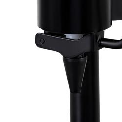 Commercial Honey Dispenser – 4.7 litres - Black - Powder-Coated Stainless Steel & Glass