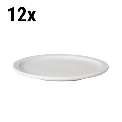 (12 Stück) BUDGETLINE - Teller - flach Mammoet - Ø 240mm - Weiß