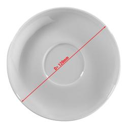 Platillo de café - juego de 6