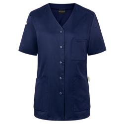 (6 stuks) KARLOWSKY | Korte Mouw Dames Tuniek Essential - Marineblauw - maat: 56