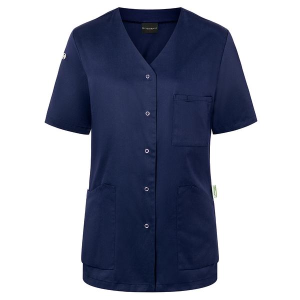 (6 stuks) KARLOWSKY | Korte Mouw Dames Tuniek Essential - Marineblauw - maat: 34