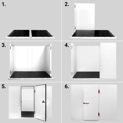 Pakastehuone - 2100x1200mm - 3,2m³