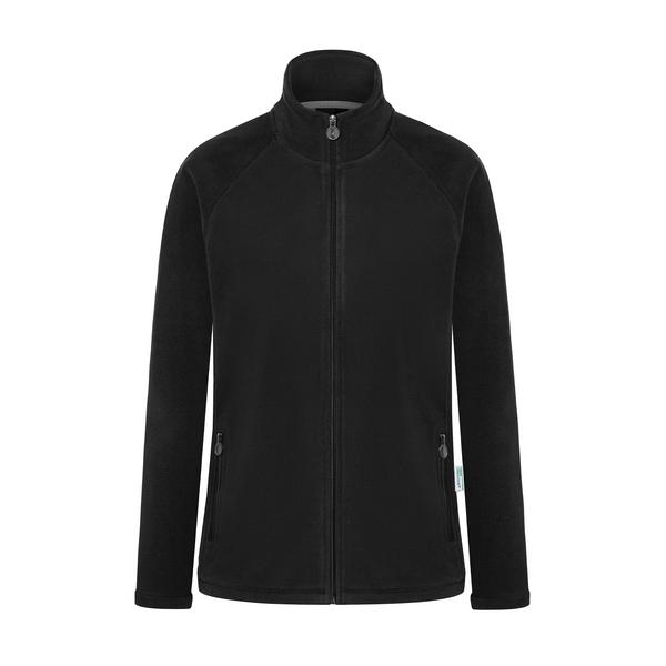 KARLOWSKY | Dames Werkkleding Fleece Jas Warm-Up - Zwart - maat: XXL