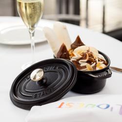 STAUB | LA COCOTTE - طنجرة كوكوت صغيرة - بقطر 100 مم - حديد زهر - أسود