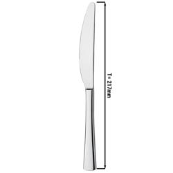 (12 قطع) سكين الطعام [Alessandra] - 217 مم