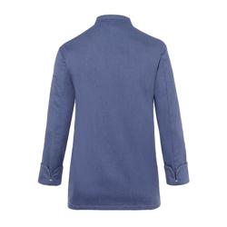 KARLOWSKY | Damska bluza kucharska Styl dżinsowy - Niebieski w stylu Vintage - Rozmiar: 34	
