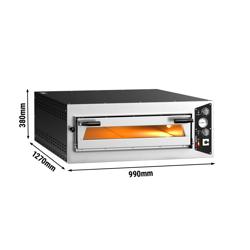 Elektrische pizzaoven - 6x 35cm (Diepte) - Handmatig