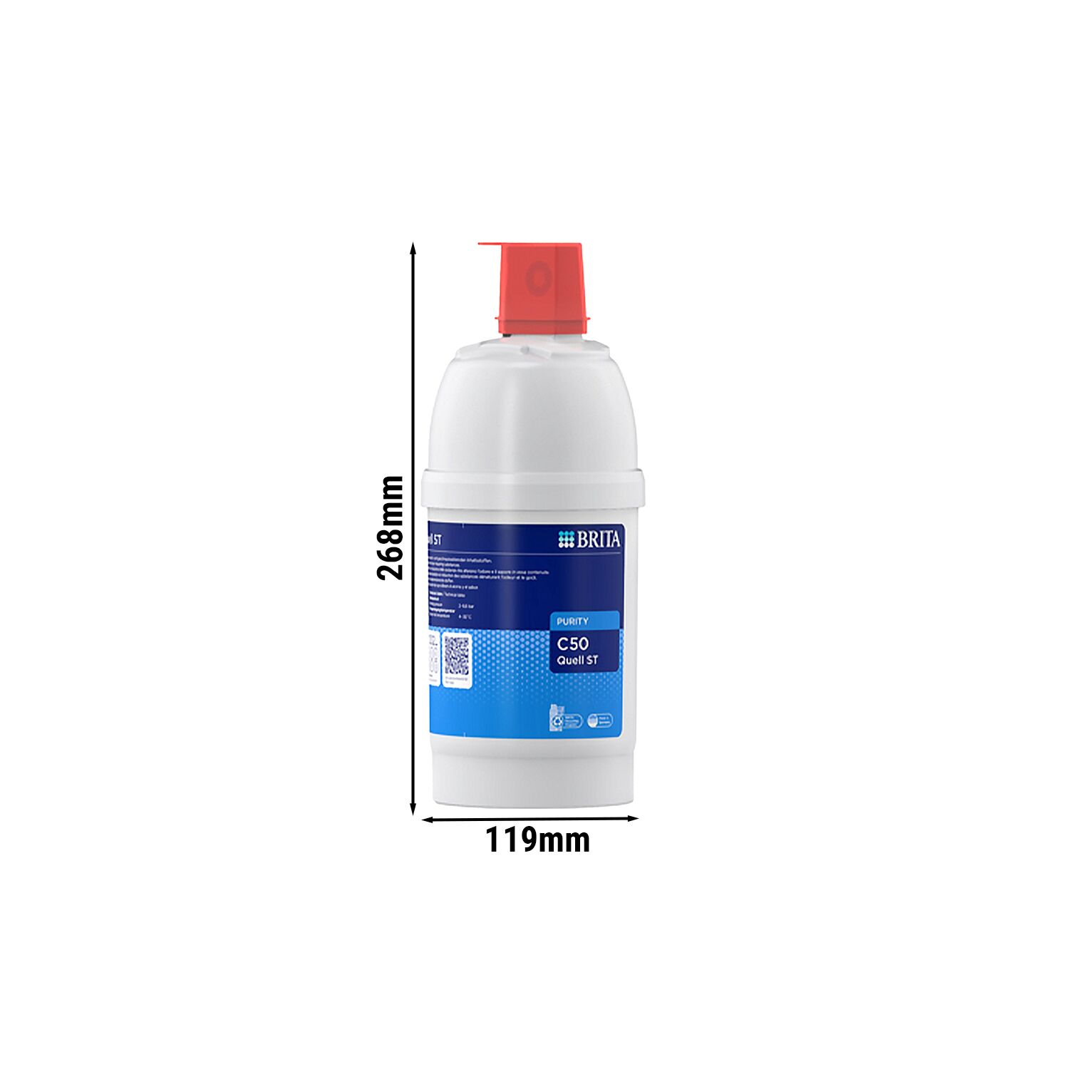 BRITA | Cartouche de filtre - PURITY C50 Quell ST