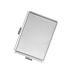 Bandeja de horno - Aluminio - 455x335mm - con recubrimiento antiadherente