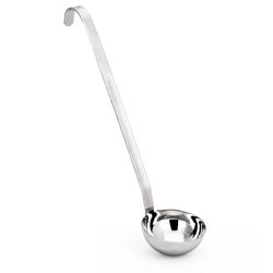 (4 pcs) Soup Ladle - Ø80mm - Length: 320mm - Stainless Steel