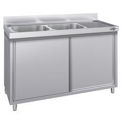 Evier ECO - 1400x700mm - avec 2 bacs à gauche
