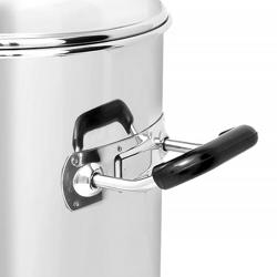 Commercial Manual Fill Hot Water Urn - 31L - 3kW - Adjustable Thermostat 30–110°C - Stainless Steel - with Dispensing Tap - Ideal for Mulled Wine