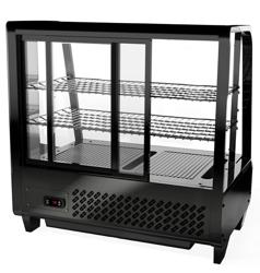 Vitrina Vitrina Refrigerada Mesa 100 Litros / Negra