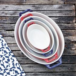 STAUB | CERAMIQUE - Grytform - 230mm - keramik - mörkblå