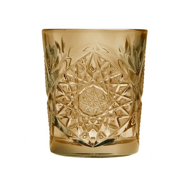 (6 stuks) HOBSTAR - Universele drinkglas - 350ml - Okergeel
