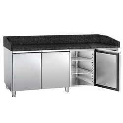 Rashladni pult za pripremu pizze PREMIUM - 2000x800 mm - sa 3 vrata 