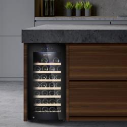 Weinkühlschrank - 1 Klimazone - 100 Liter - max. 38 Flaschen