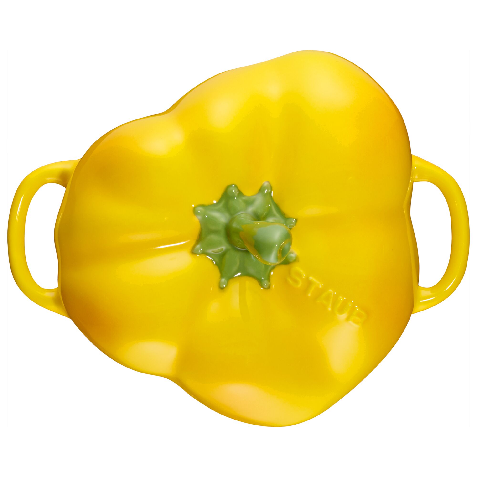 STAUB | CERAMIQUE - Cocotte - Forme poivron - 0,45 litre - Céramique - Jaune