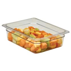 (6 pezzi) CAMBRO | CAMWEAR® -Contenitore GN 1/2 in policarbonato - Trasparente - Altezza: 100 mm