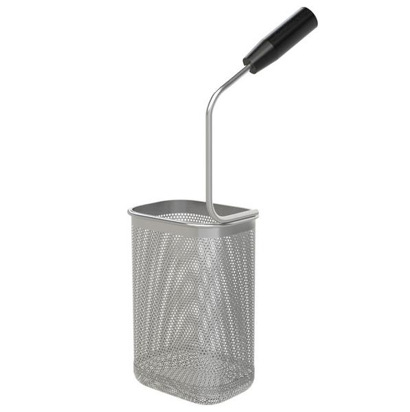 Pastamand - 140x105x200mm | GN 1/6 - RVS | ergonomische kunststof handgreep - passend voor ENB363P, ENB663P, ENB669P, ENB479P, GNB479E, GNB879E