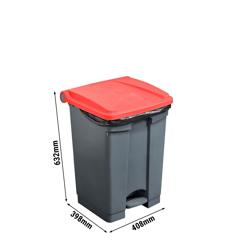 CAMBRO | Poubelle à pédale - 45 litres